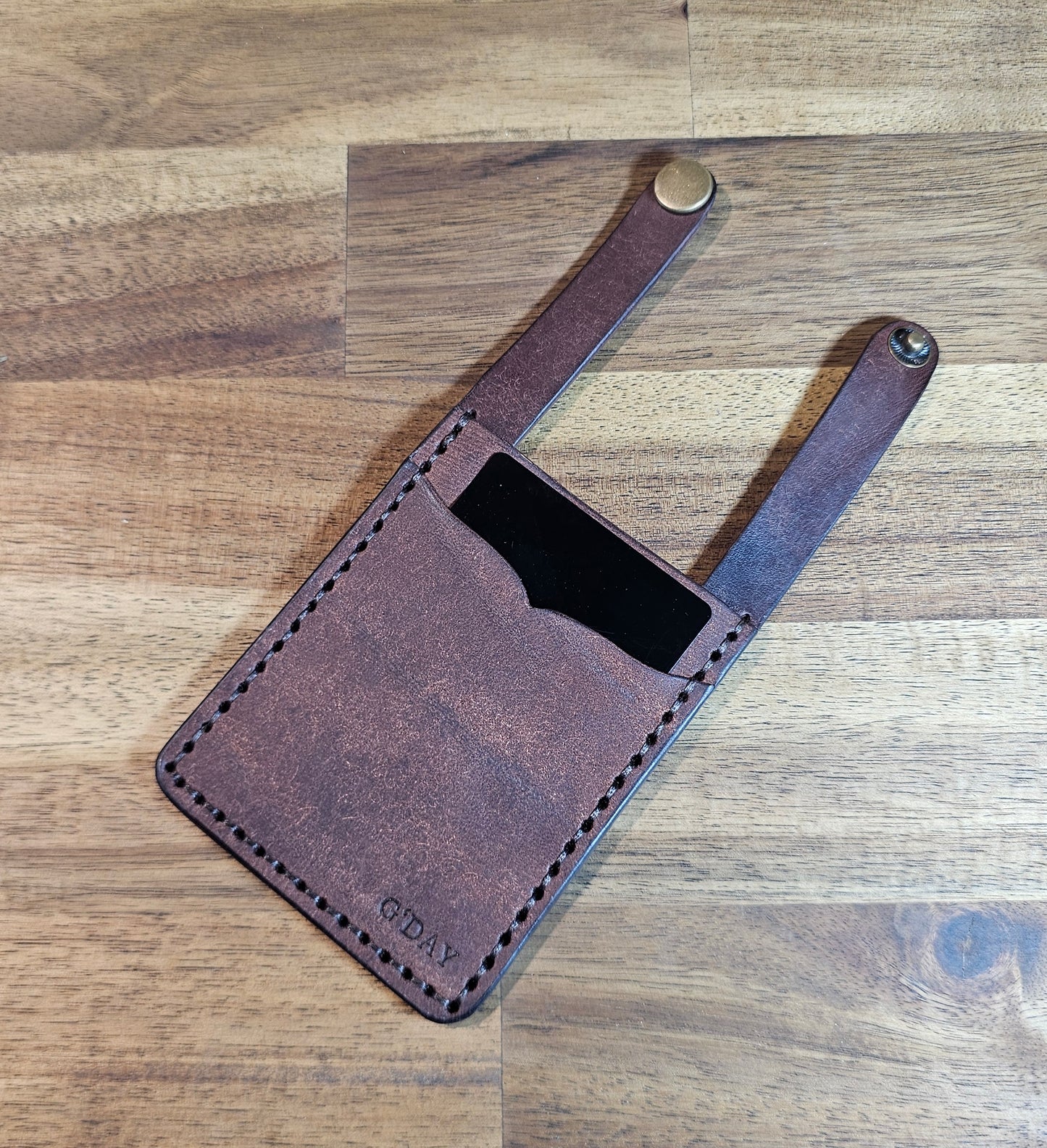 Boot card holder