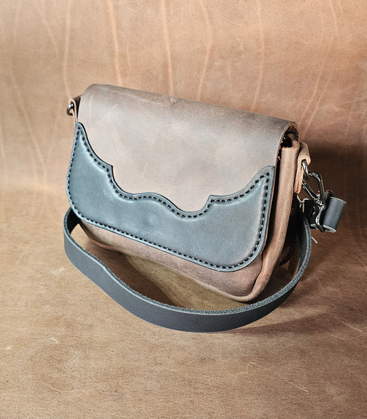 Brown Mini Western Saddle Bag