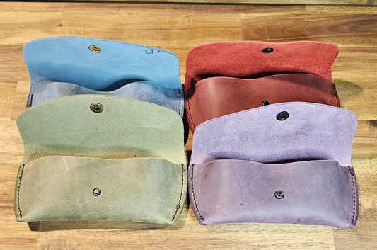 Fullgrain Leather Sunglasses Case