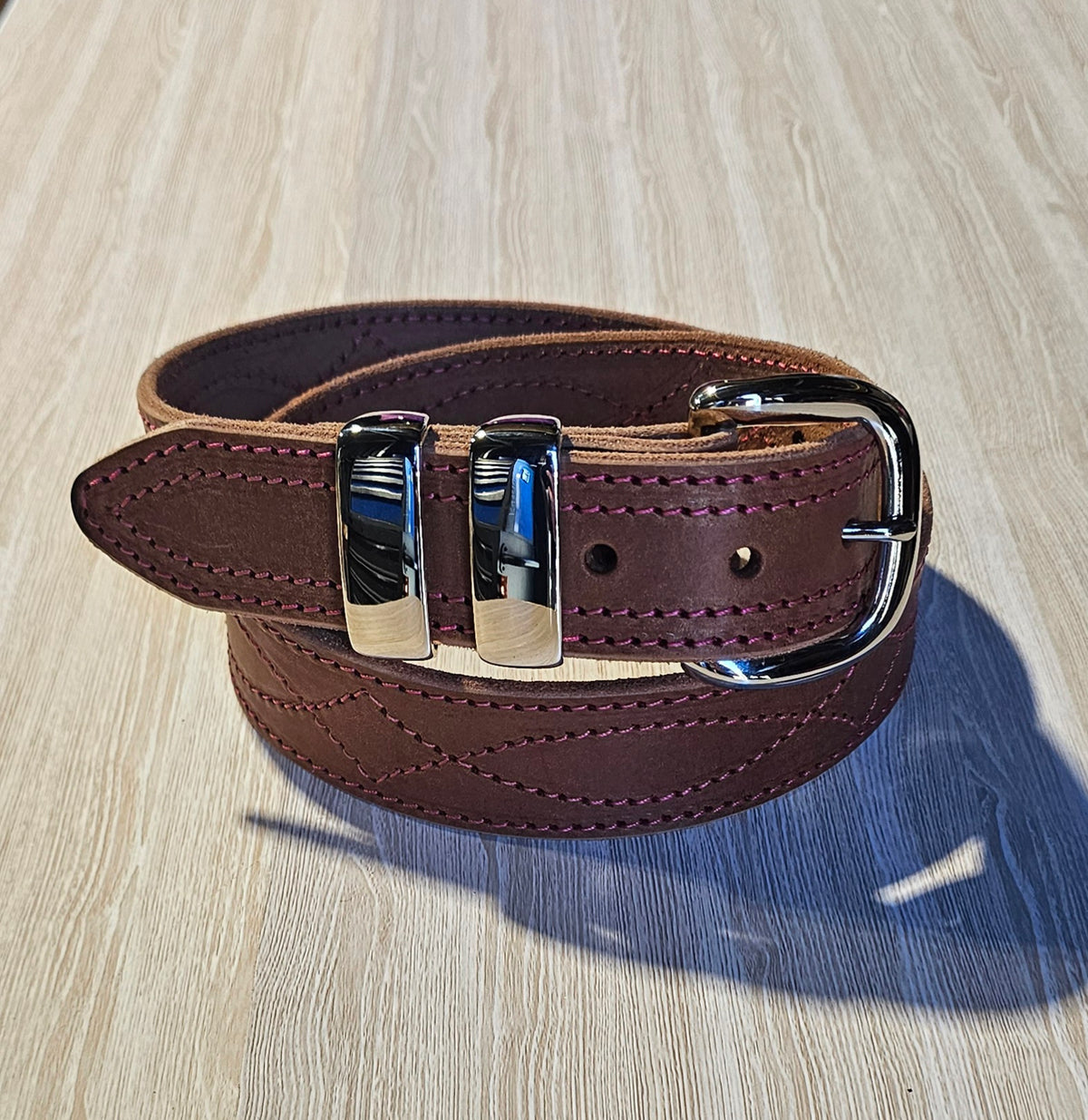 Tan gunslinger belt for NBCF