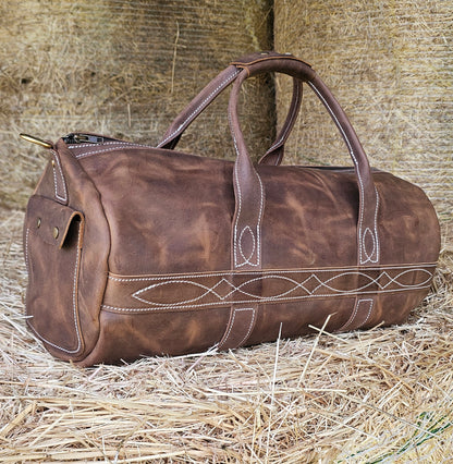 Gunslinger Duffle Bag in Maidstone Crazy horse