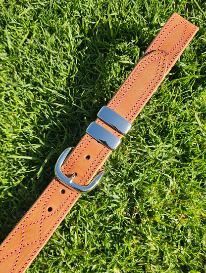 Tan gunslinger belt for NBCF