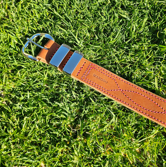 Tan gunslinger belt for NBCF