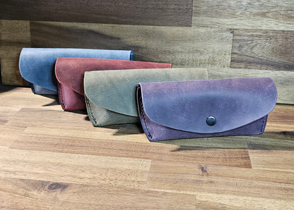 Fullgrain Leather Sunglasses Case