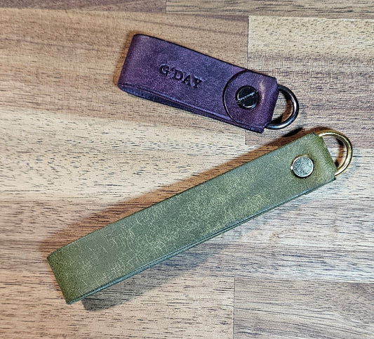 Leather Key Fob