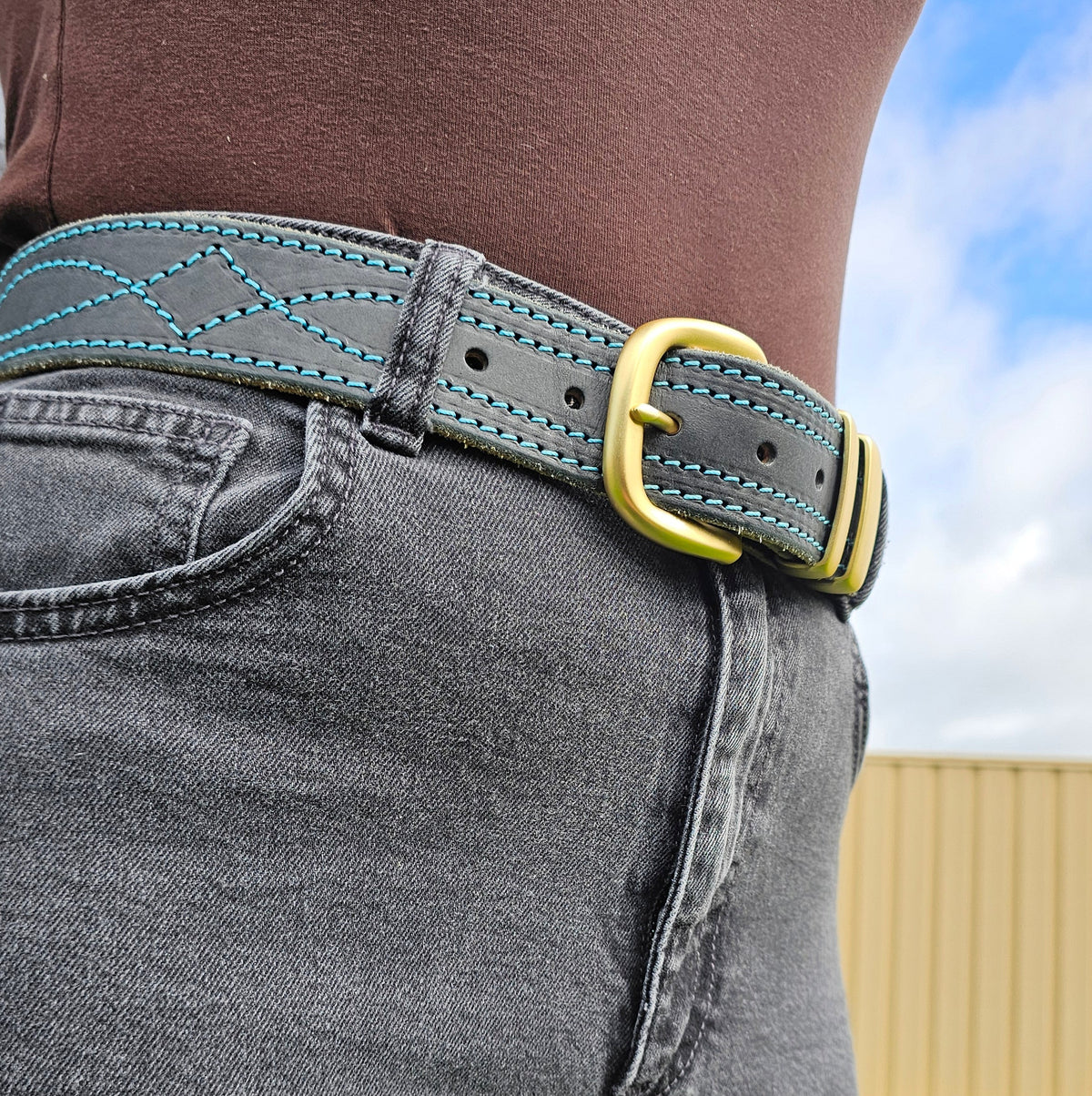 Turquoise Gunslinger Belt