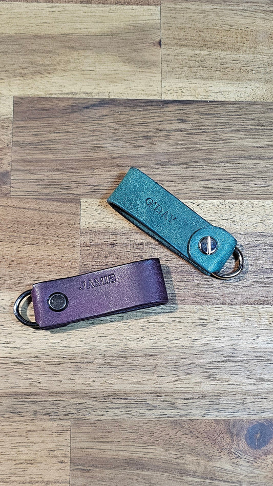 Leather Key Fob
