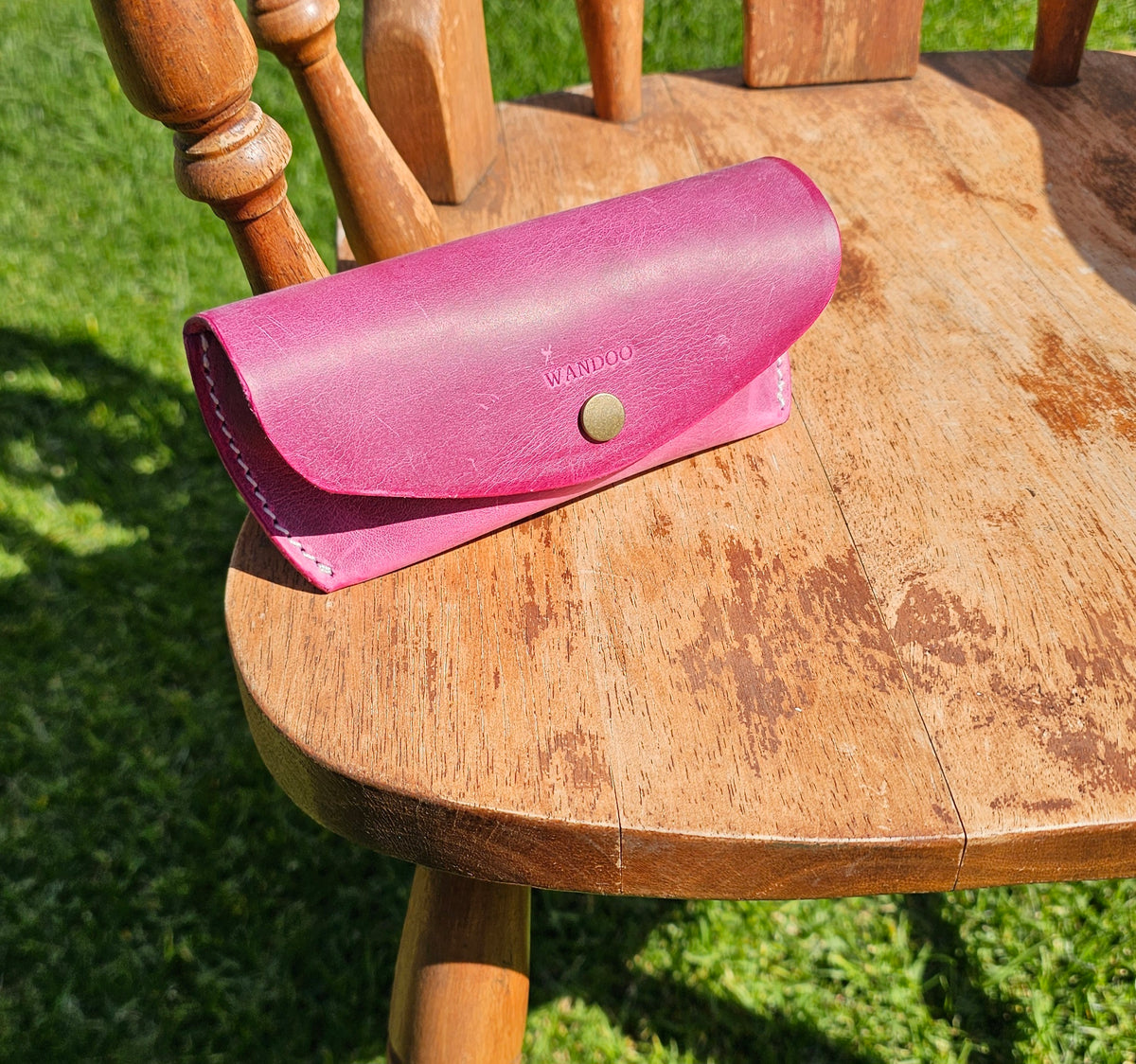 Fullgrain Leather Sunglasses Case