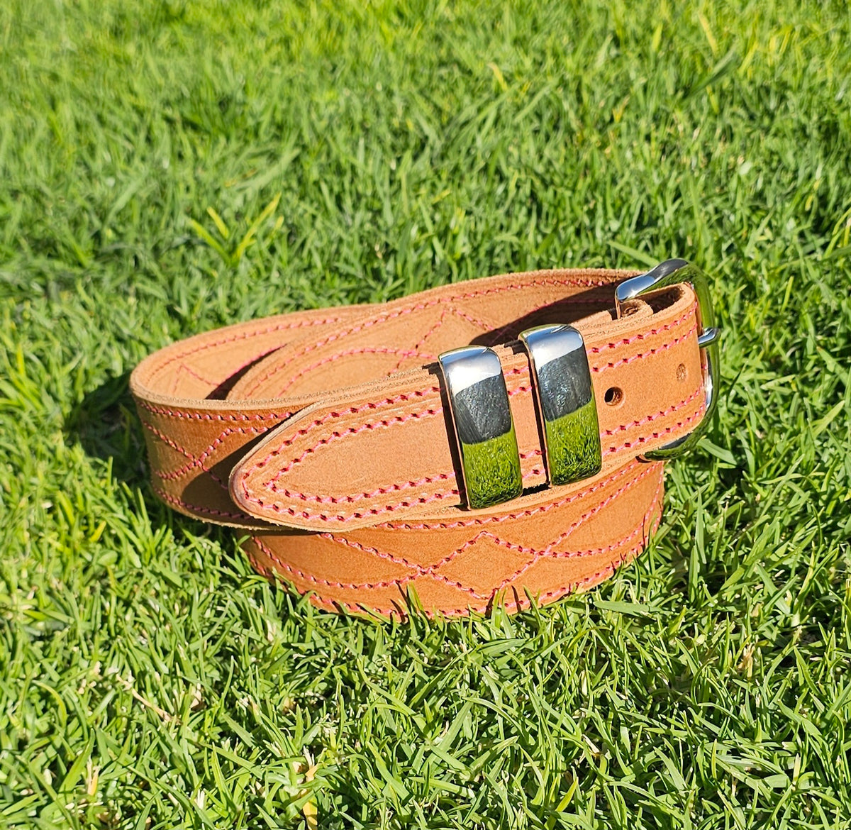 Tan gunslinger belt for NBCF