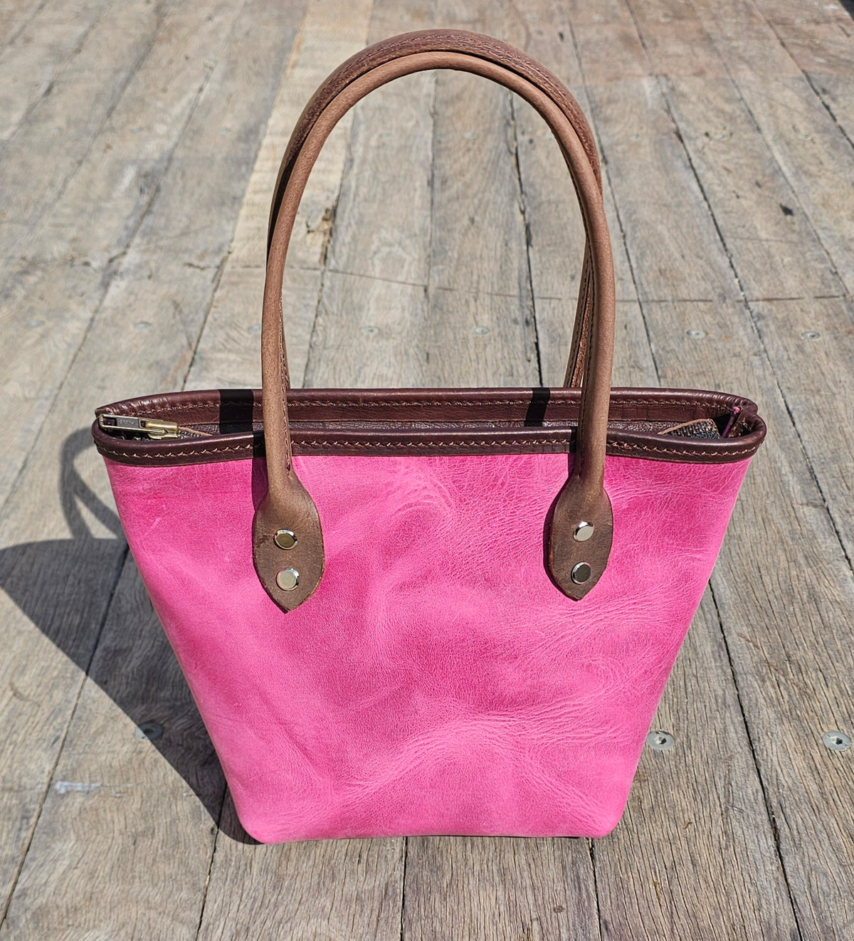 Mini pink tote for NBCF