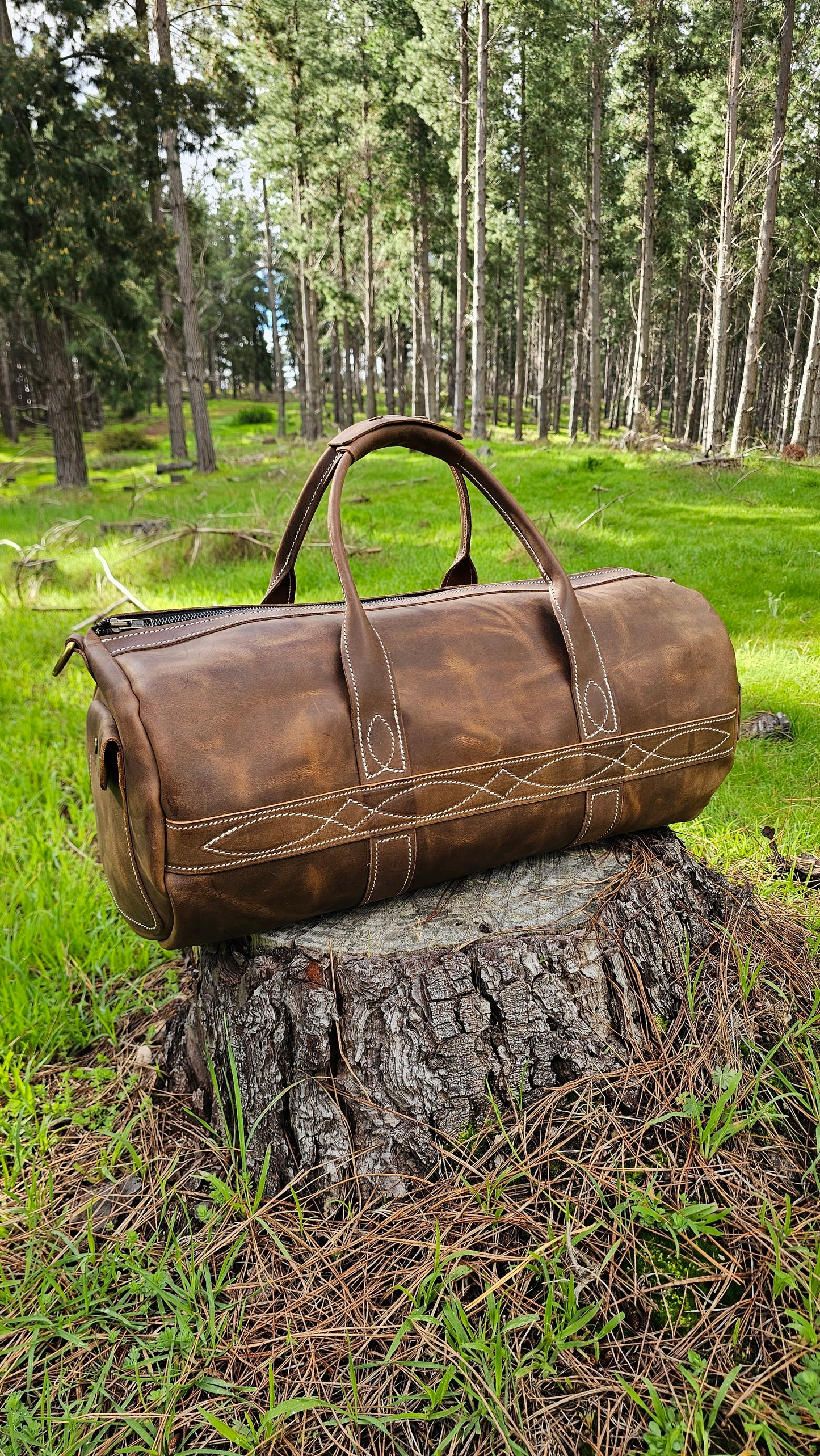 Gunslinger Duffle Bag in Maidstone Crazy horse
