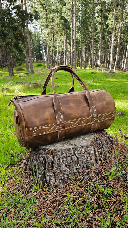 Gunslinger Duffle Bag in Maidstone Crazy horse
