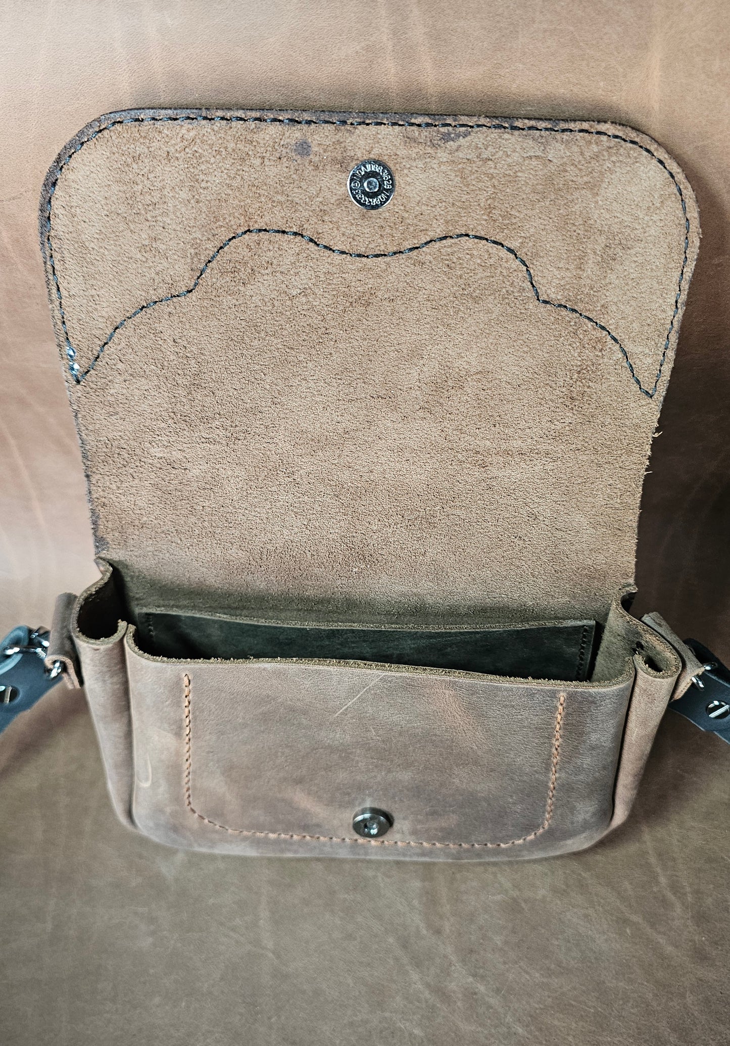 Brown Mini Western Saddle Bag