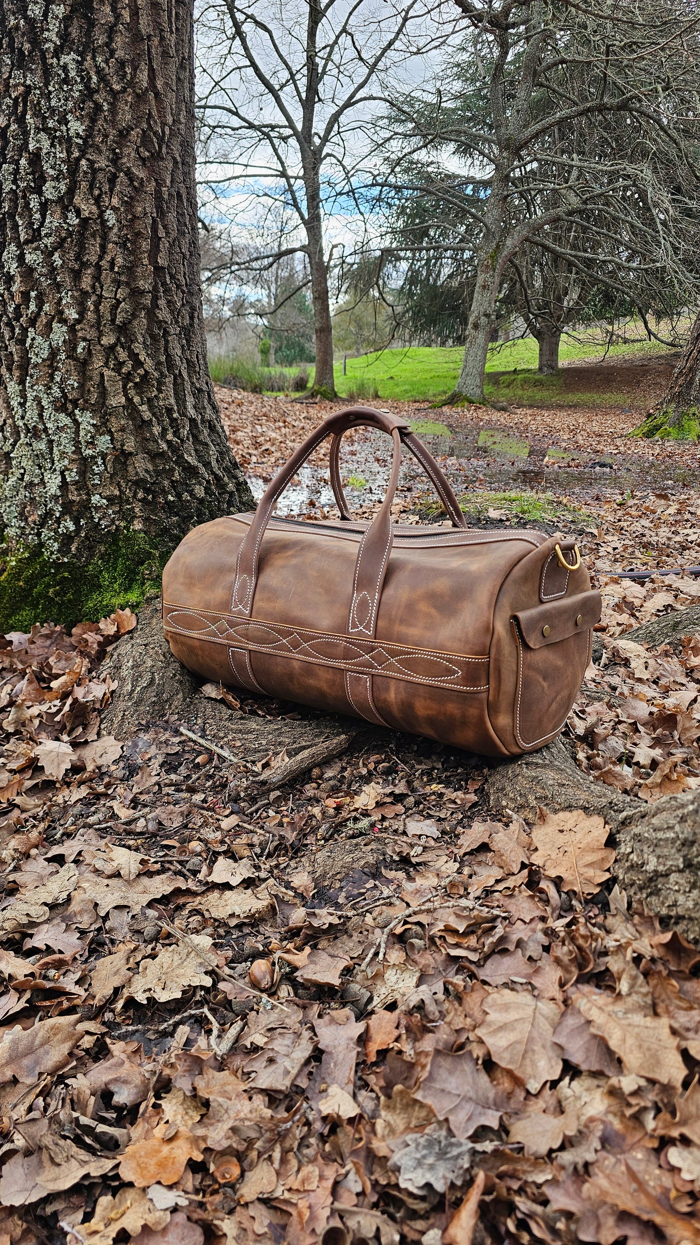 Gunslinger Duffle Bag in Maidstone Crazy horse