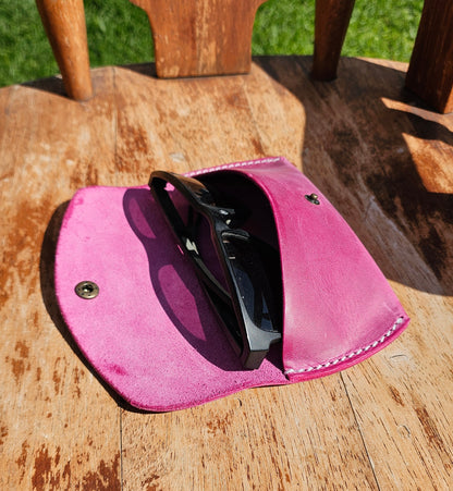 Fullgrain Leather Sunglasses Case