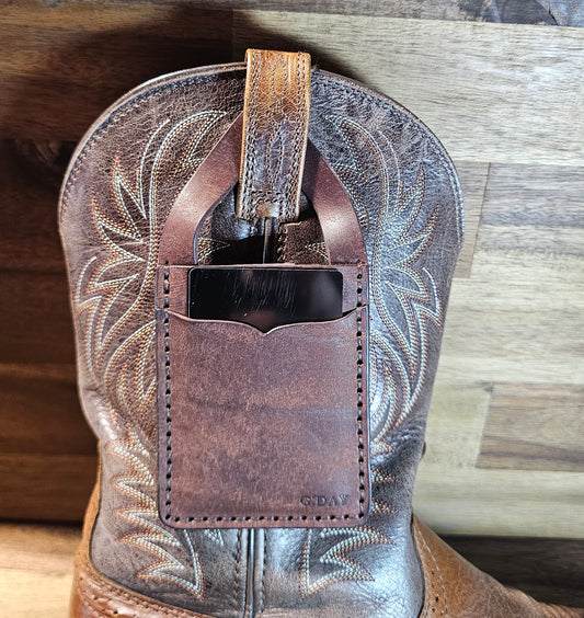 Boot card holder