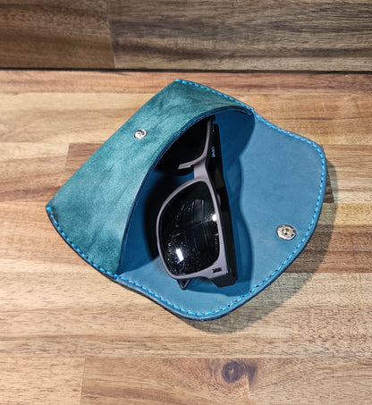 Deluxe Fullgrain leather Sunglasses case