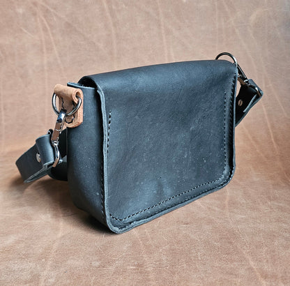 Black Mini Western Saddle Bag