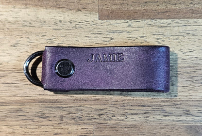 Leather Key Fob