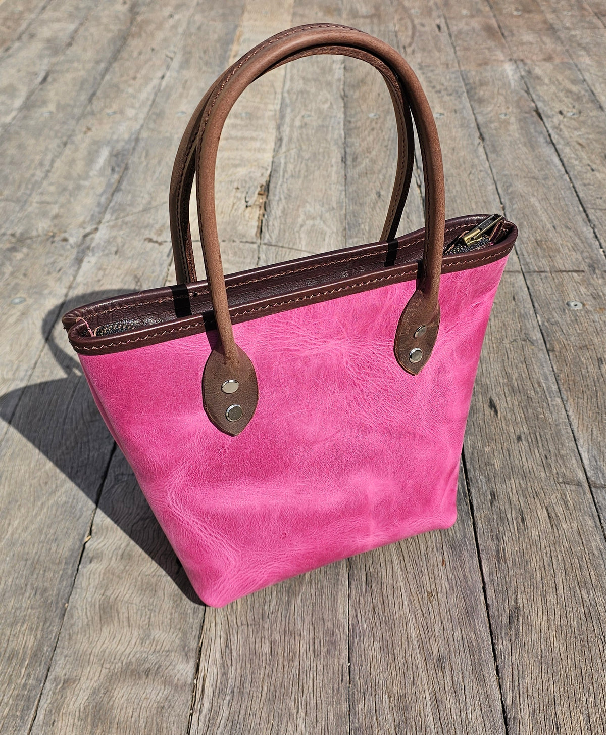 Mini pink tote for NBCF
